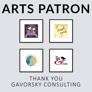 Silver Stage Players Arts patron Thank You Gavorsky Consulting graphic.