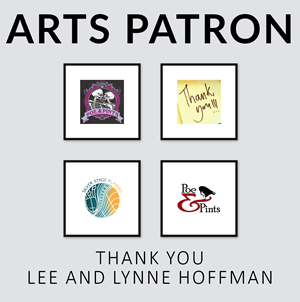 Silver Stage Players Arts patron Thank You Lee and Lynne Hoffman graphic.